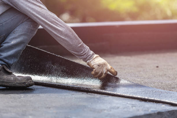 Professional Crawl Space Encapsulation technician working in Mount Carmel, OH
